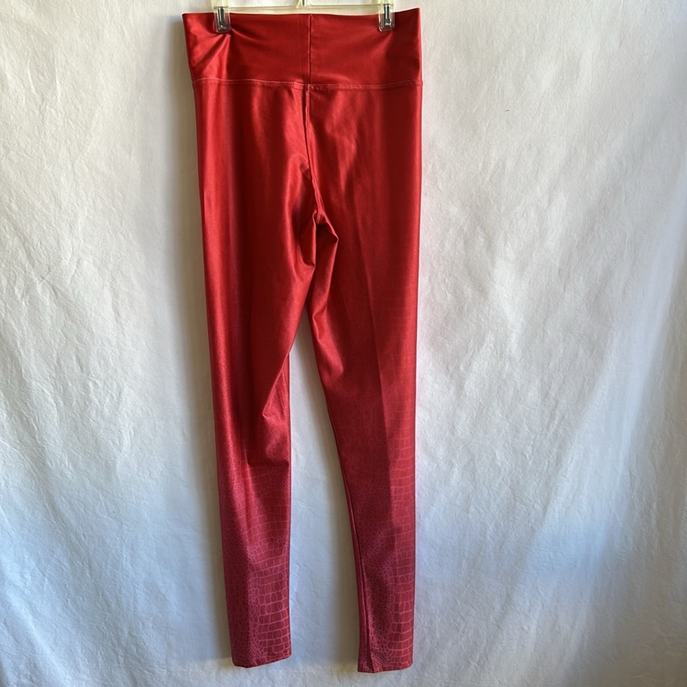 NFL Team Apparel Zubaz red Arizona Cardinals leggings, size L - Picture 5 of 9